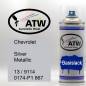Preview: Chevrolet, Silver Metallic, 13 / 9114 0174-P1 867: 400ml Sprühdose, von ATW Autoteile West.